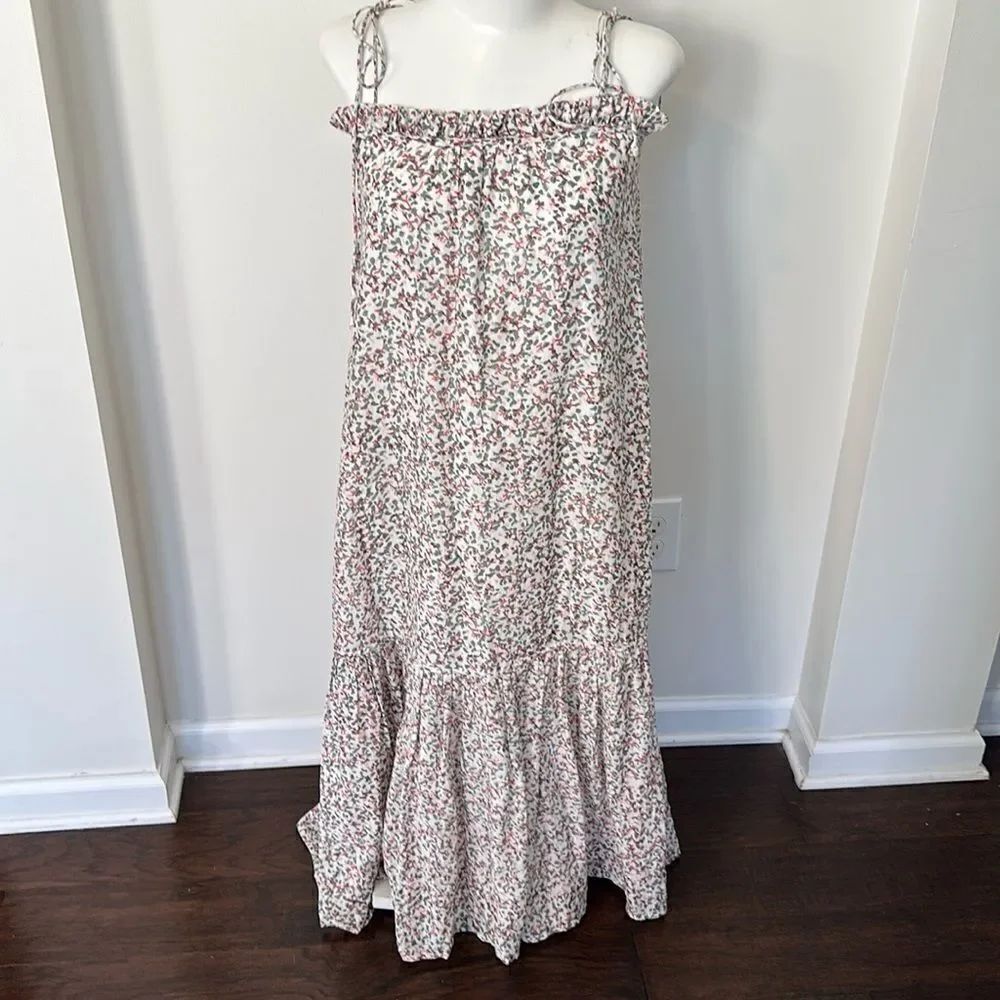 Mirth Floral Midi Length Dress XS